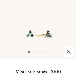 Mejuri lotus studs